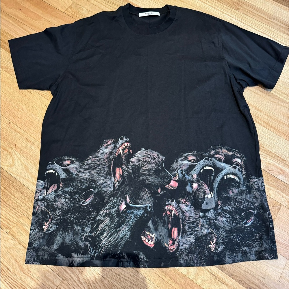 GIVENCHY monkey printed T-shirt L